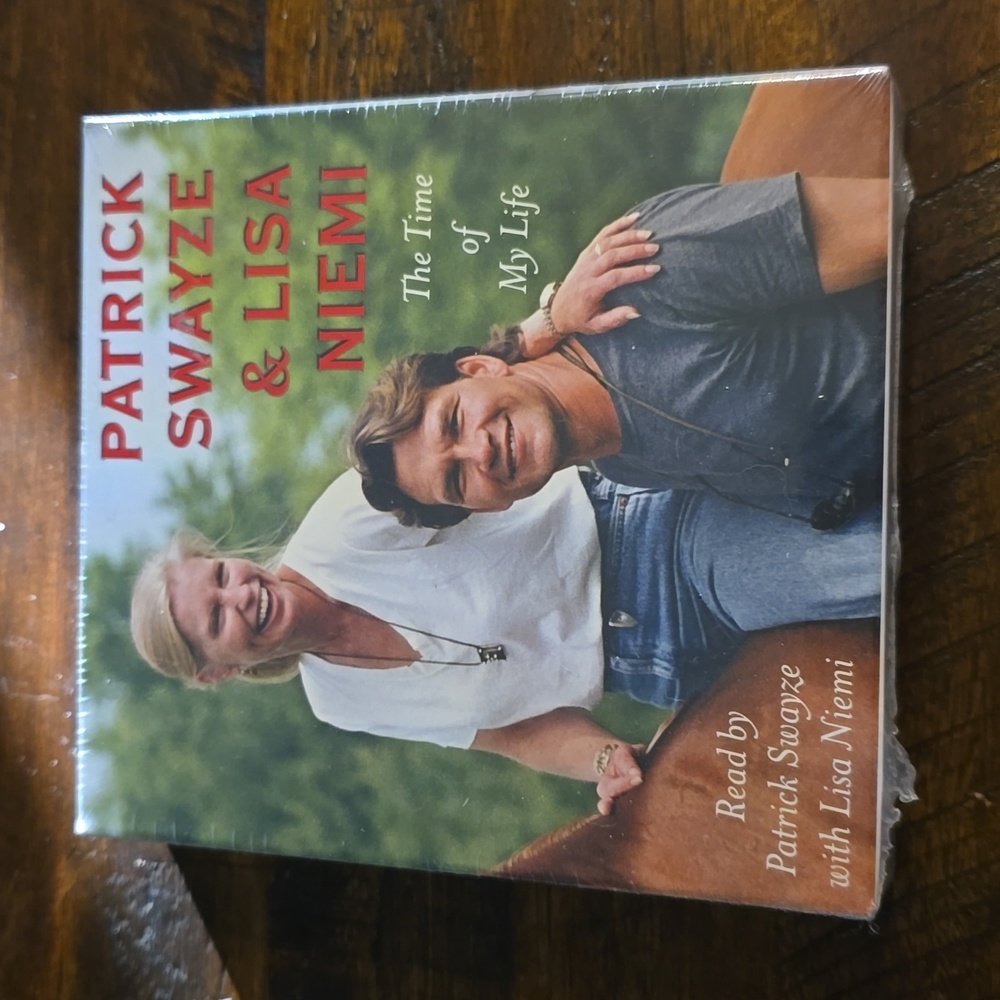 NIP. Patrick Swayze & Lisa Niemi: The Time of My Life 5 Disc Audio Book
